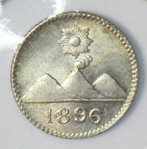 Guatemala 1896 1/4 Real 490146 combine shipping