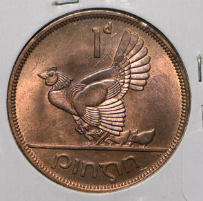 Ireland 1952 Penny Hen with chicks animal  291737 combine shipping