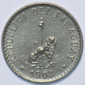 Paraguay 1903 20 Centavos Lion animal 192641 combine shipping