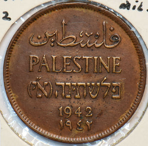Palestine 1942 2 Mills 195244 combine shipping