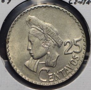 Guatemala 1969 25 Centavos Quetzal animal  191147 combine shipping