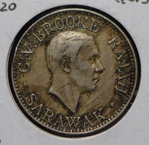 Sarawak 1920 10 Cents  290200 combine shipping