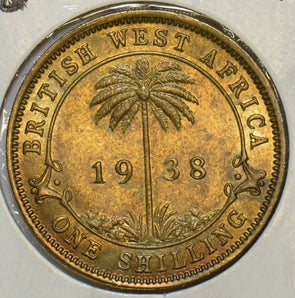British West Africa 1938 Shilling 297789 combine shipping