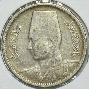 Egypt 1942 AH1361 2 Piastres 152627 combine shipping