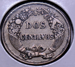 P0037 Peru 1863  2 Centavos   combine shipping