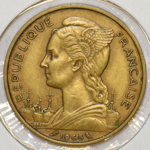 Somaliland 1965 20 Francs French 152795 combine shipping