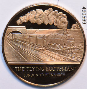 1969 Medal Proof The Flying Scotsman Souvenir 490569 combine shipping