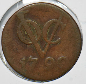 Netherlands East Indies 1790 Duit  291286 combine shipping