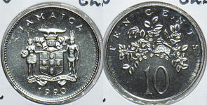 Jamaica 1990 10 Cents Choice BU KM 470 904691 combine shipping