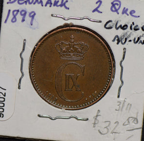 Denmark 1899 2 Ore  900027 combine shipping