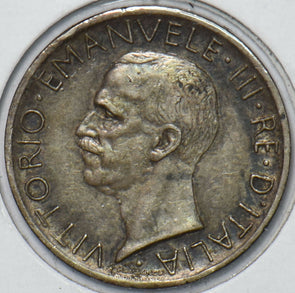 Italy 1927 5 Lire Eagle animal 195301 combine shipping