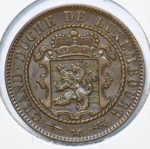 Luxembourg 1870 10 Centimes 490084 combine shipping