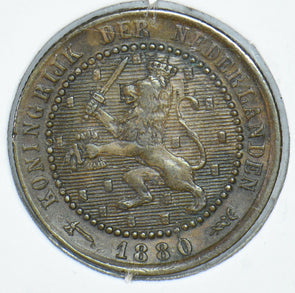 Netherlands 1880 Cent 291407 combine shipping
