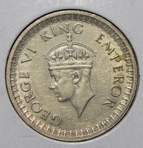 British India 1943 1/2 Rupee  150003 combine shipping