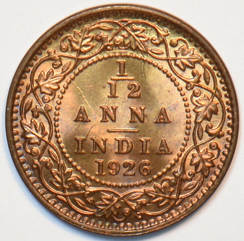 British India 1926 1/12 Anna 193825 combine shipping
