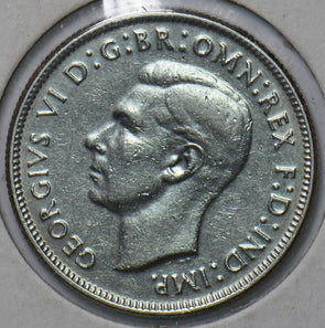 Australia 1942 Florin Kangaroo animal 193639 combine shipping
