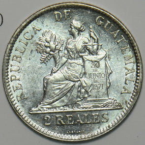 Guatemala 1898 2 Reales 297684 combine shipping