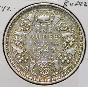 British India 1942 Rupee  150125 combine shipping