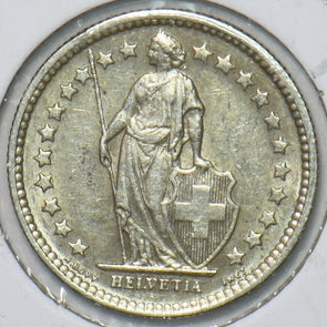 Switzerland 1957 1/2 Franc 151161 combine shipping