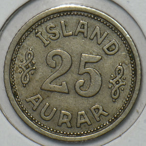 Iceland 1940 25 Aurar 151644 combine shipping