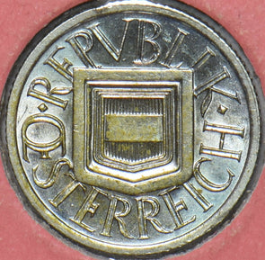 Austria 1925 1/2 Schilling UNC 195328 combine shipping