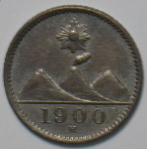 Guatemala 1900 H 1/4 Real 193324 combine shipping
