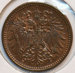 Austria 1913 Heller Eagle animal 193392 combine shipping