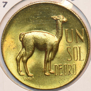 Peru 1967 Sol Llama animal 195225 combine shipping