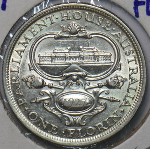 Australia 1927 Florin 294864 combine shipping