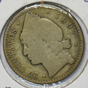 Dominican Republic 1897 20 Centavos 193131 combine shipping