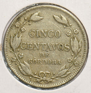Nicaragua 1912 5 Centavos 199104 combine shipping