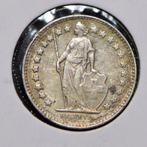 Switzerland 1950 1/2 Franc  900843 combine shipping