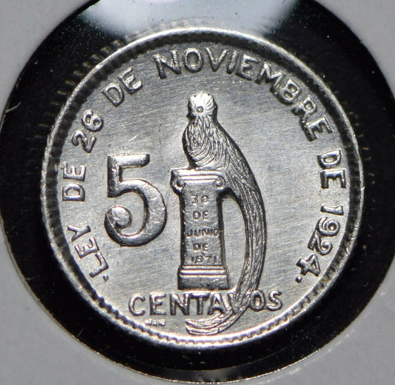 Guatemala 1945 5 Centavos Quetzal animal  291879 combine shipping