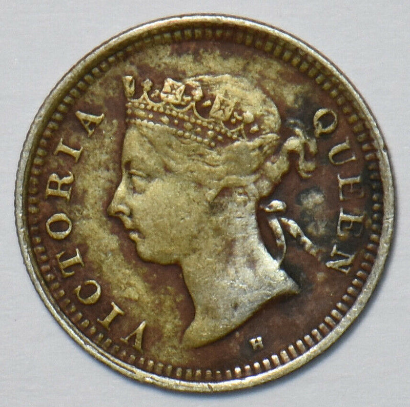 Straits Settlements 1897 5 Cents 296078 combine shipping