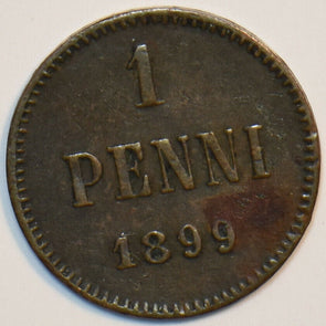 Finland 1899 Penni 196037 combine shipping
