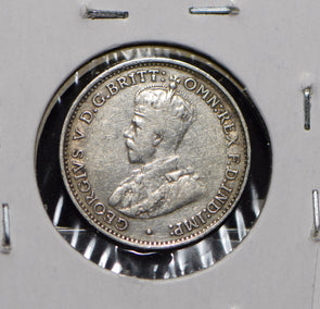 Australia 1934 3 Pence Kangaroo animal Moorhen  191271 combine shipping