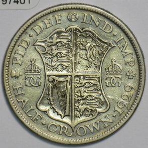 Great Britain 1929 1/2 Crown 197401 combine shipping