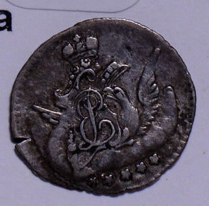 Russia 1757  5 Kopeks  kopecks elizabath R0066 combine shipping
