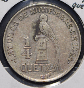 Guatemala 1928 1/4 Quetzal Quetzal animal  290196 combine shipping