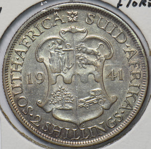 South Africa 1941 2 Shillings 294209 combine shipping