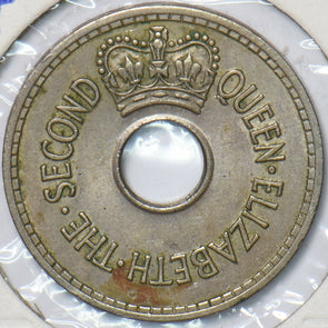 Fiji 1964 Penny 194597 combine shipping
