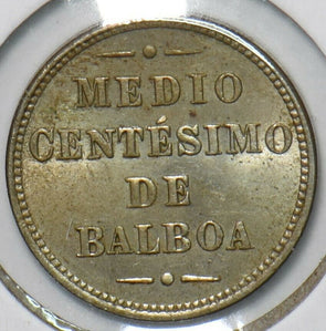 Panama 1907 1/2 Centesimo 490970 combine shipping