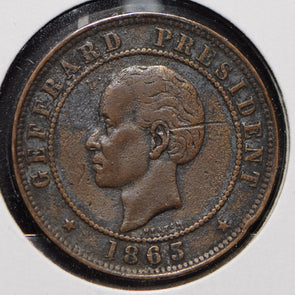 Haiti 1863 20 Centavos  290217 combine shipping