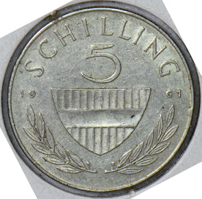 Austria 1961 5 Schilling  901868 combine shipping