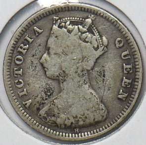 Hong Kong 1890 10 Cents 902426 combine shipping