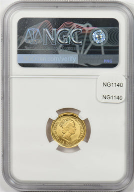 Australia 1989 P 15 Dollars gold Red kangaroo animal NGC Proof 70 Ultra Cameo 0.