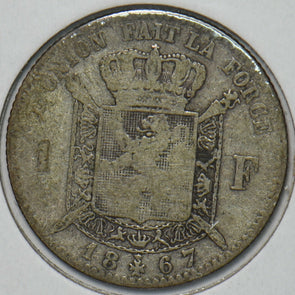 Belgium 1867 Franc 151656 combine shipping