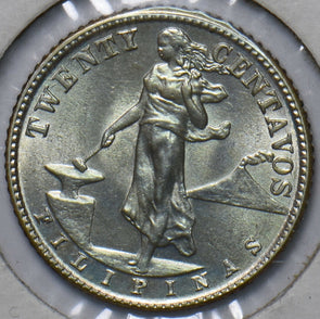 Philippines 1944 D 20 Centavos Eagle animal 294881 combine shipping