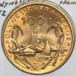 French Polynesia 1992 100 Francs 196959 combine shipping