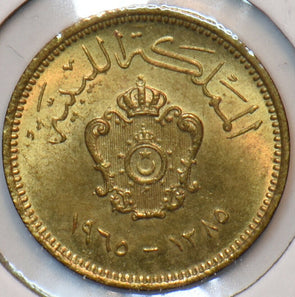 Libya 1965 AH 1385 Millieme 295332 combine shipping